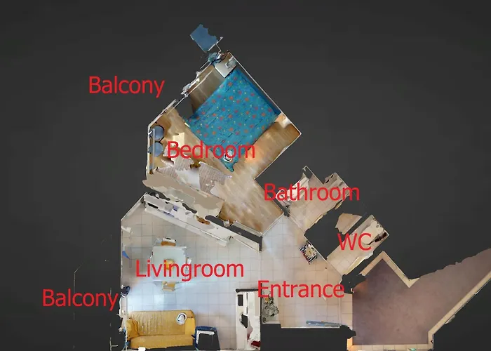 Coquet 2p Avec 2 Balcons, Clim, Parking Et Wi-fi Gratuit, En Plein Centre De - Fr-1-196-157 Apartmán Menton